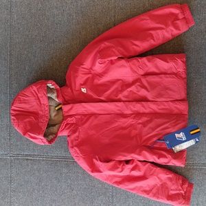 NWT K-Way Lily Micro Ripstop Marmottablue Depth Jacket